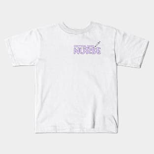 Critical Care Nurse Kids T-Shirt